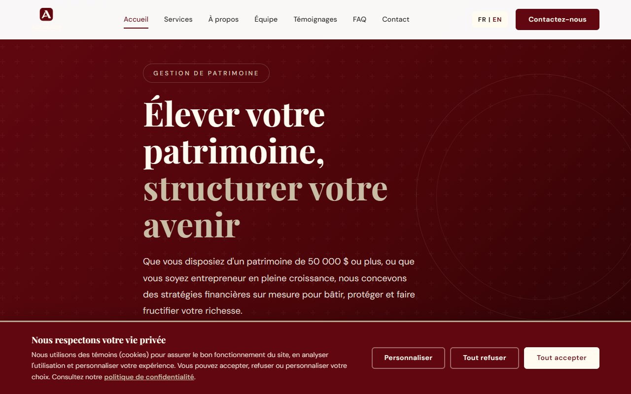 Aperçu du site anthonygiroux.ca